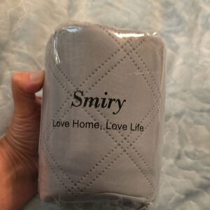 Gray Quilted Waterproof Pet Cover For Furniture Or Car 30x70